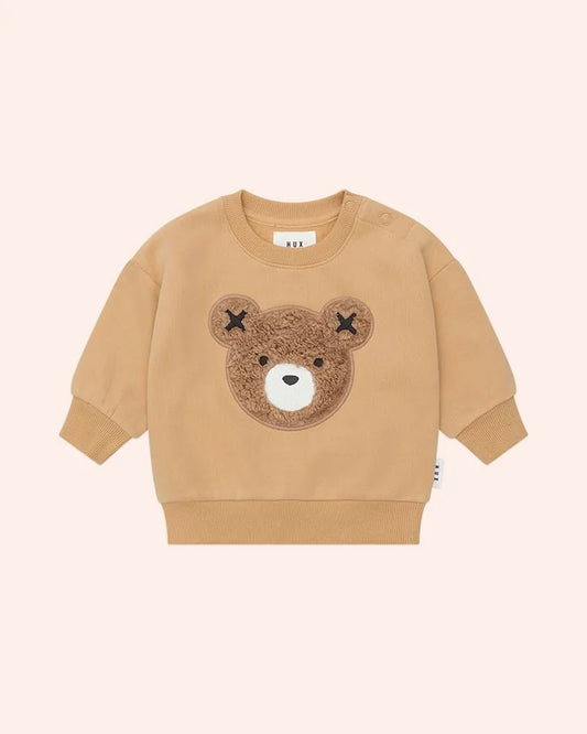 $65-70 HONEY FURRY HUXBEAR SWEATSHIRT-HONEY