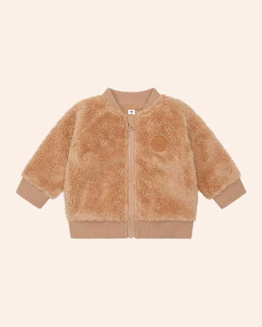 $75-80 VARSITY HUX FURRY JACKET-BEAR