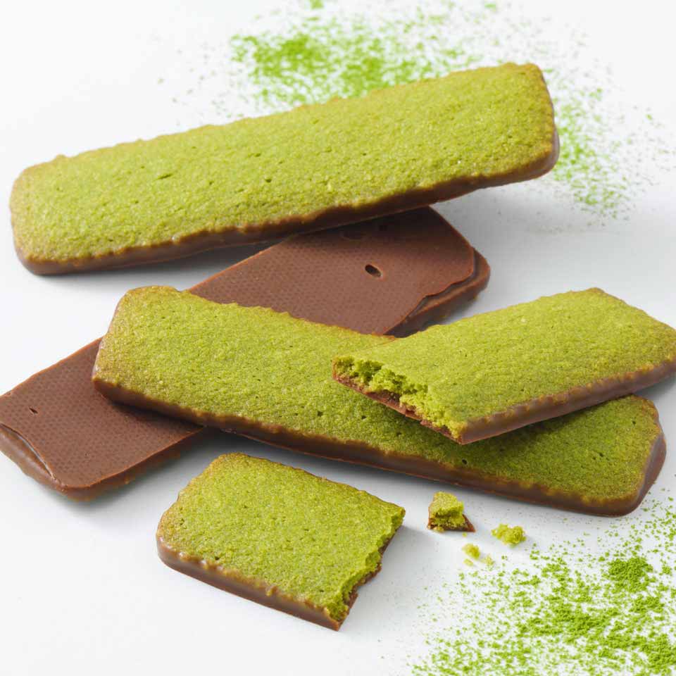 Baton cookie [with 25 matcha]