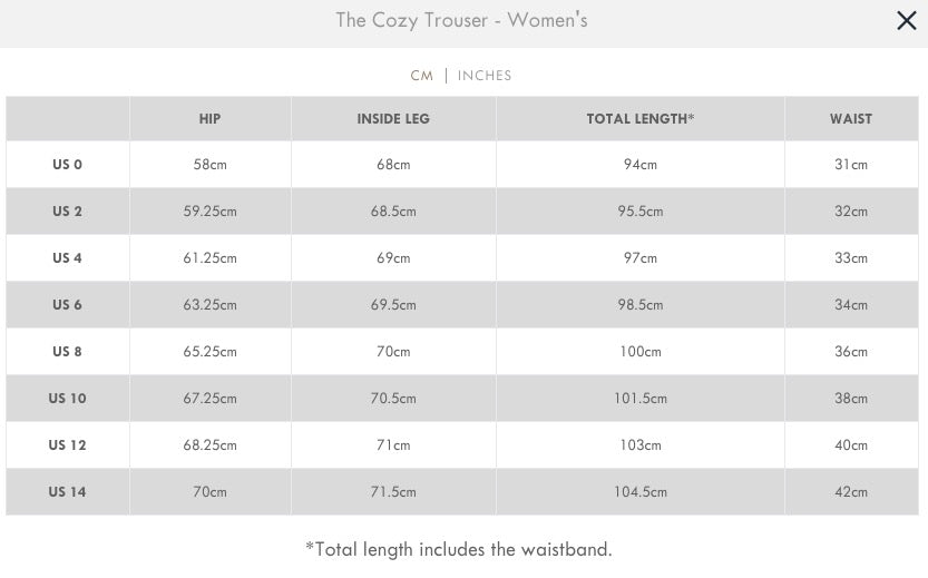 The Cozy Trouser - Women's