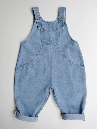 The Oversized Denim Dungaree
