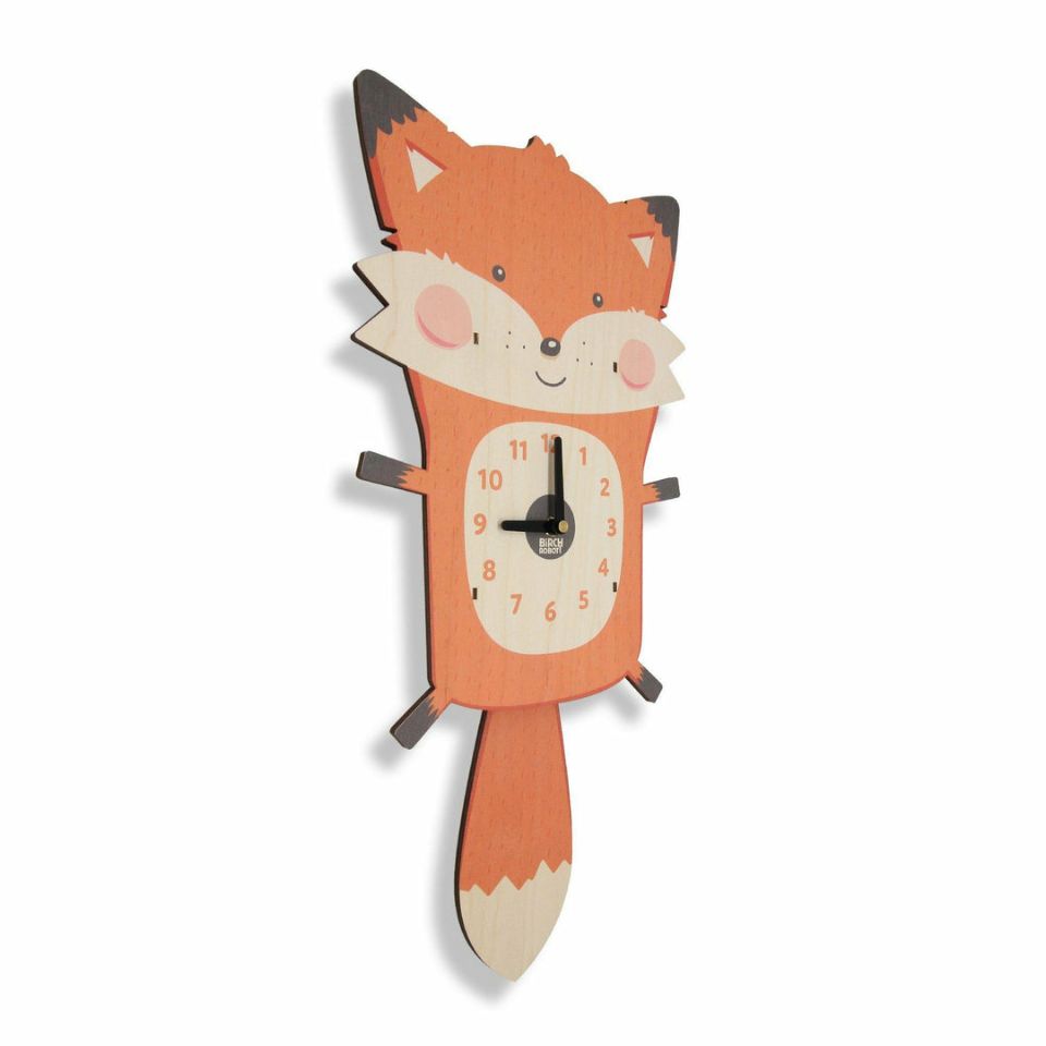 Hunter the Fox Clock