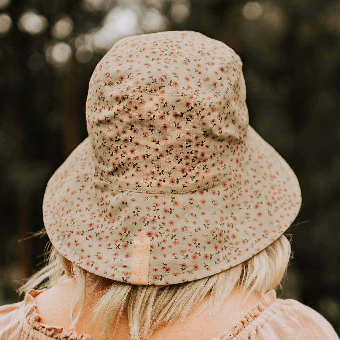 Ladies Reversible Sun Hat - Penny / Rosa