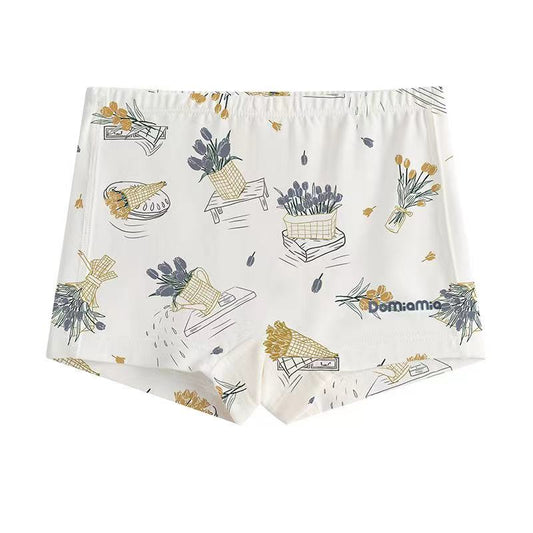 domiamia 婴幼儿女童针织平角内裤-花野仙踪