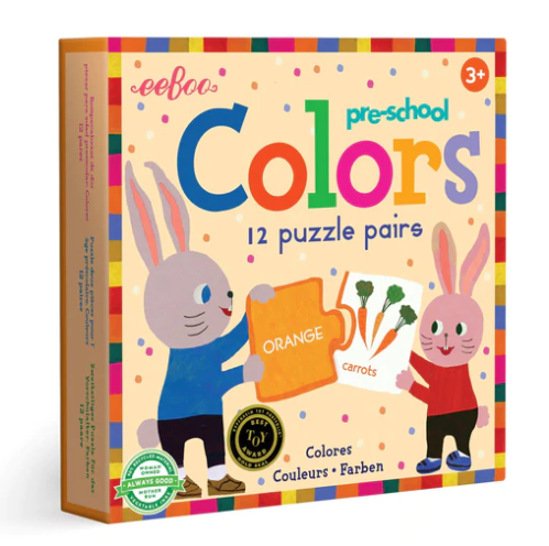 Pre-school Colors Puzzle Pairs