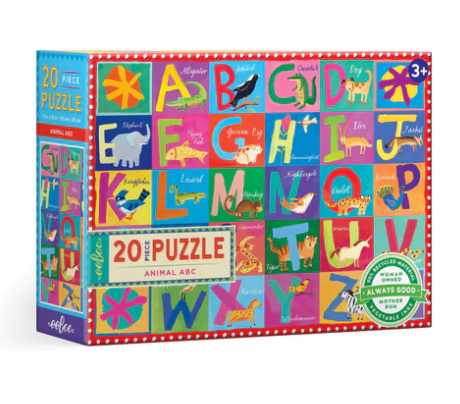 Animal ABC 20 Piece Big Puzzle