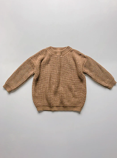The Chunky Sweater | caramel