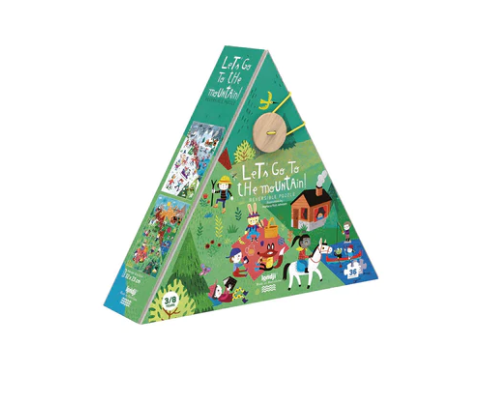 LONDJI Puzzle - Let's Go to the Mountain (36pcs )- Reversible