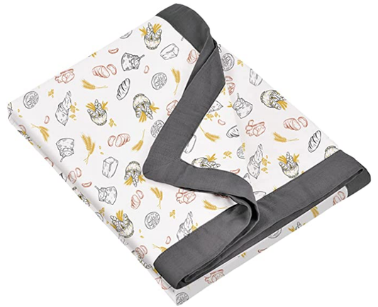 US domiamia 四层竹棉纱布盖毯-野餐计划