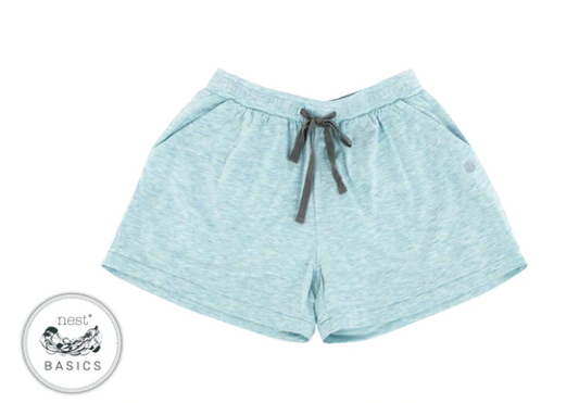 Women's Basics Bamboo Cotton Shorts - Mist