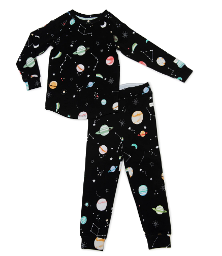 2-Pc Pajama Set In TENCEL™ - Planets