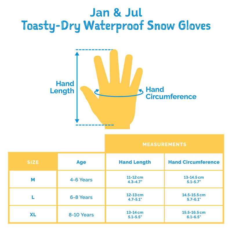 Toasty-Dry Waterproof Snow Gloves | Black