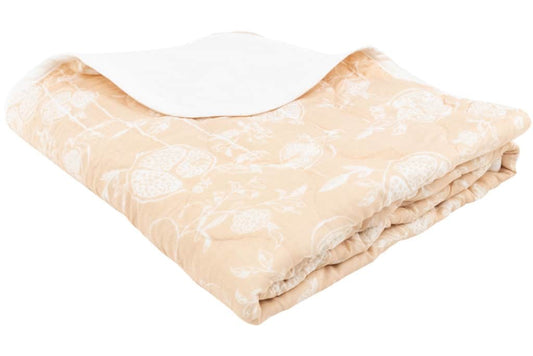 Quilted Bamboo Cozy Blanket (Toddler) – Pomegranate