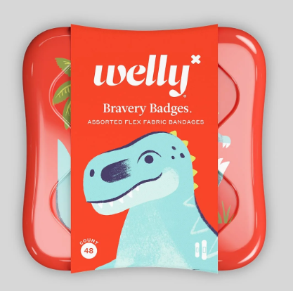 Dinosaur Bravery Badges