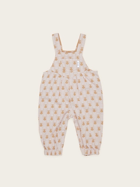 BUNNY STRIPE REVERSIBLE OVERALLS
