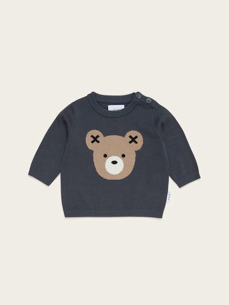 HUXBEAR HEAD KNIT JUMPER