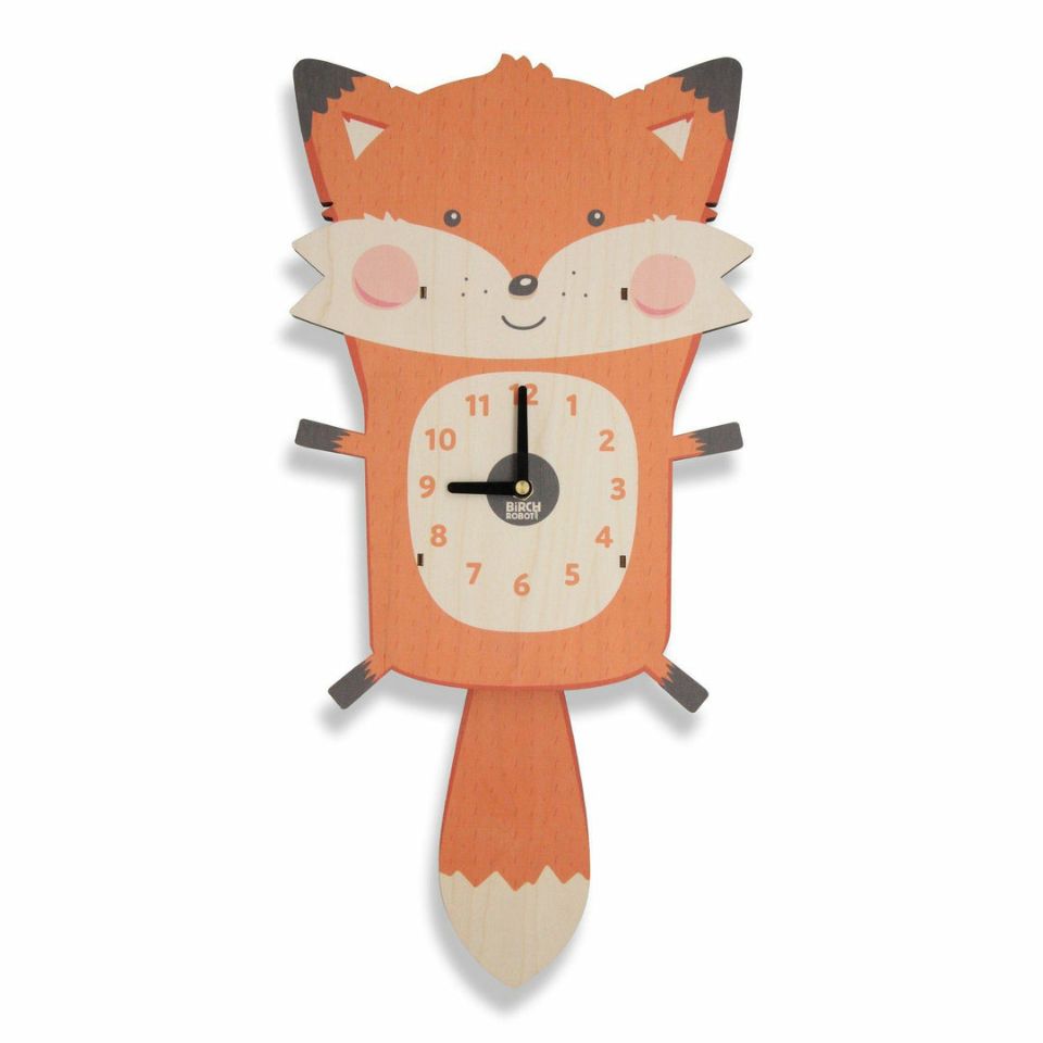 Hunter the Fox Clock