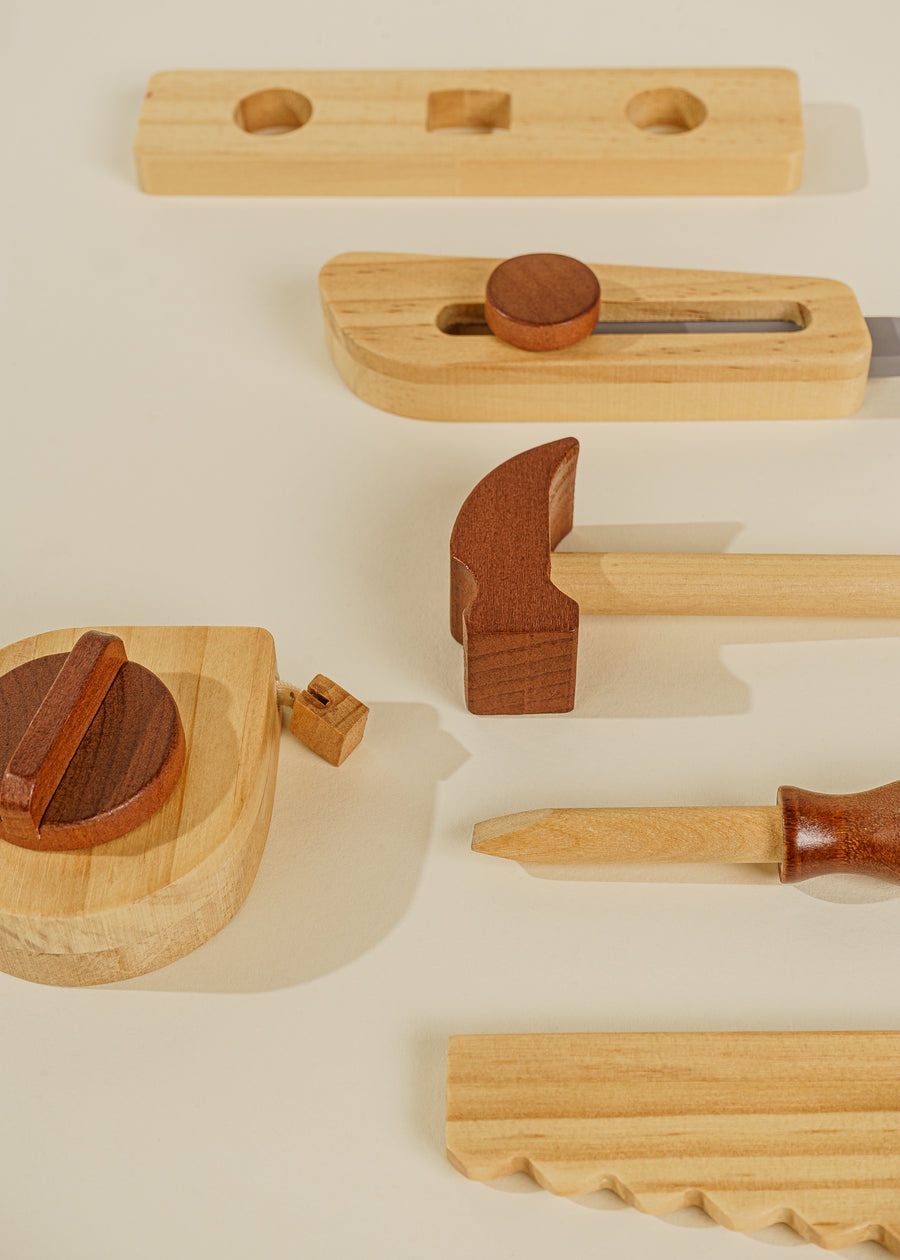 Wooden Tool Playset