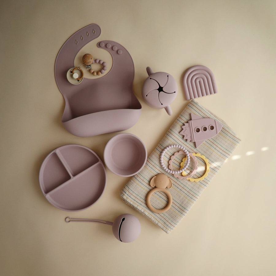 Silicone Suction Plate (Lilac)
