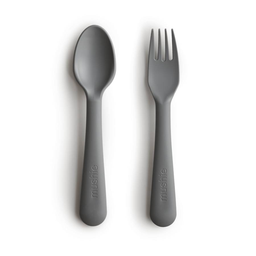 Fork and Spoon Set (Smoke)