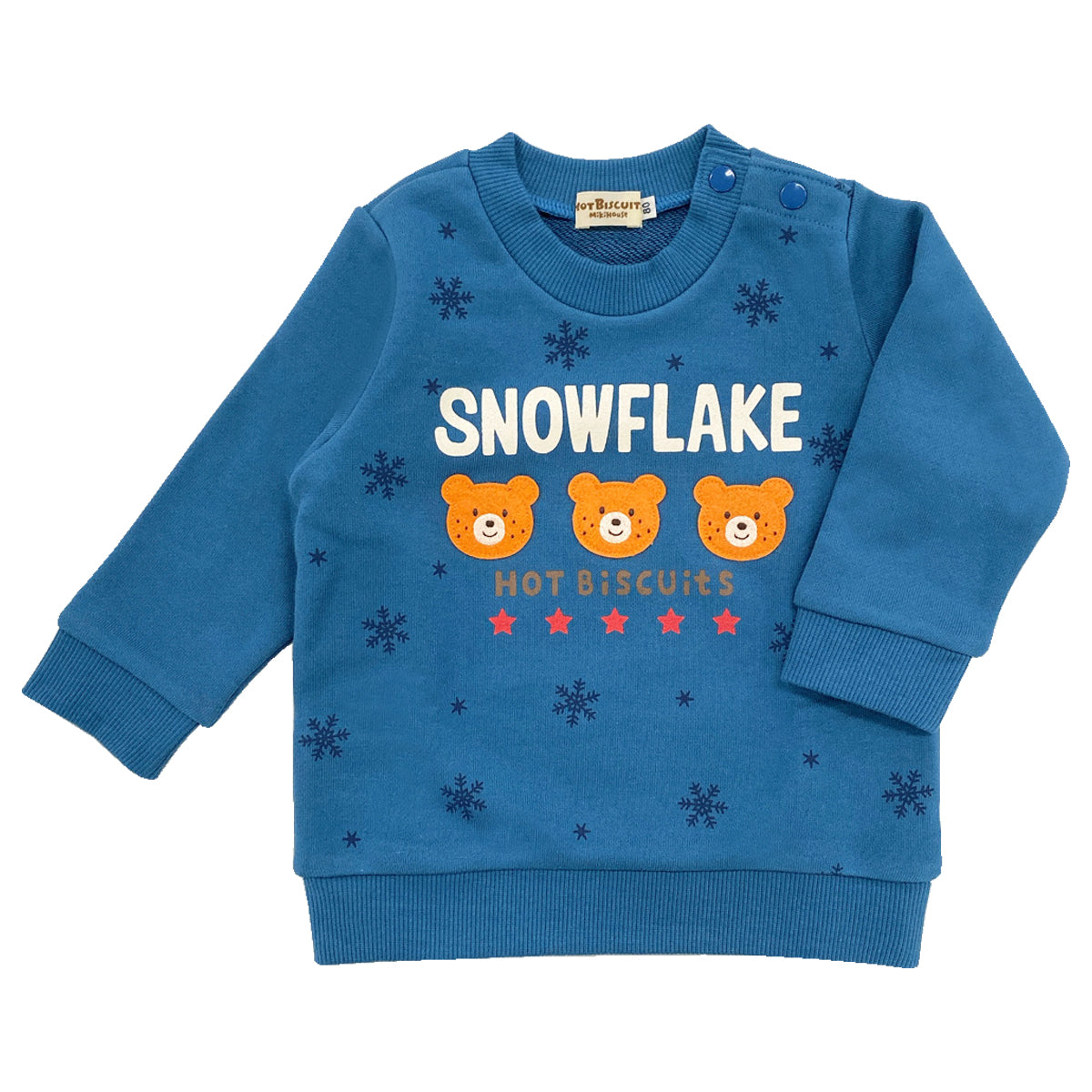 73-5610-826 snowflake卫衣蓝色-日本直邮