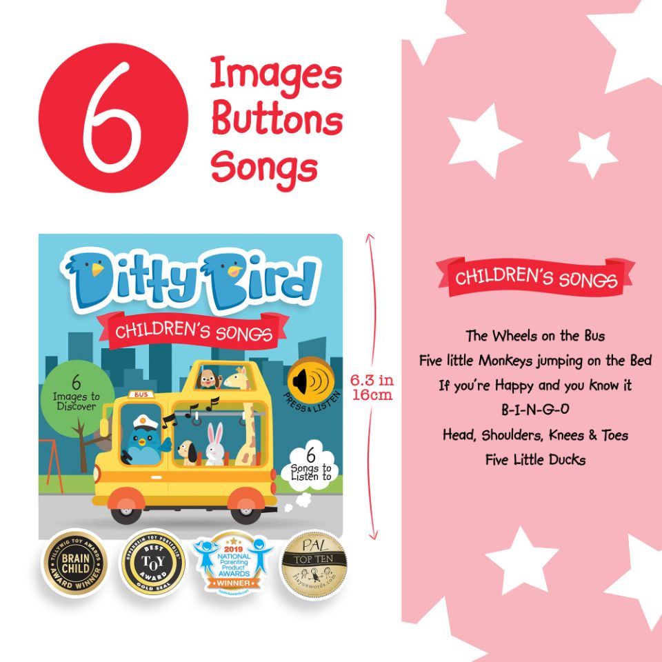31409255 DITTY BIRD - CHILDREN'S SONGS – DK Fun