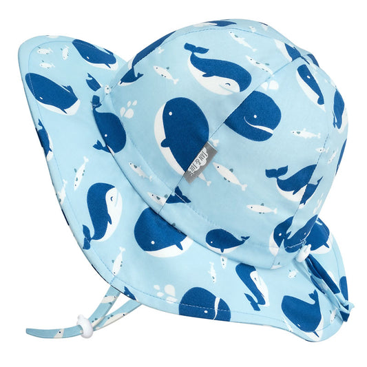 Cotton Floppy Hat | Blue Whale
