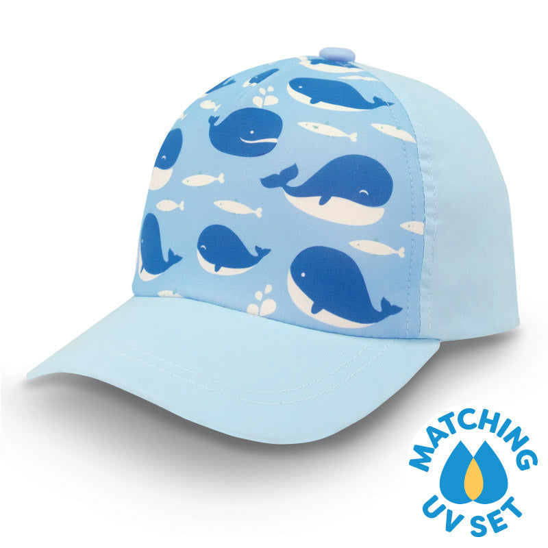 Kids UV-Matching Xplorer Cap | Blue Whale