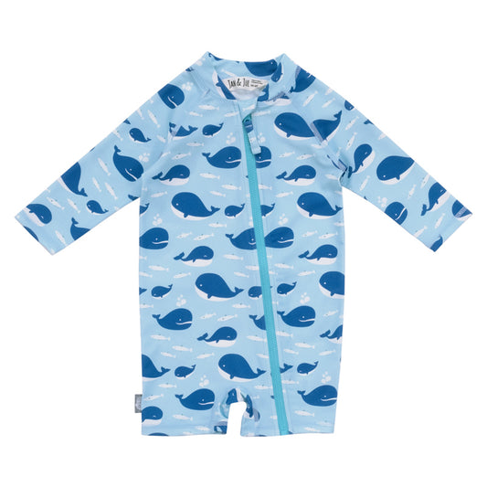 1-pc UV Jumpsuit | Blue Whale