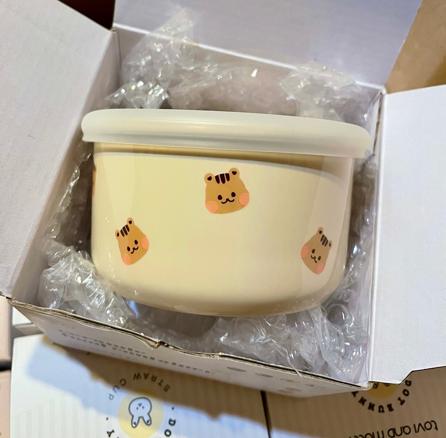 DotToDot Ceramic Baby Food Bowl With Lid - 陶瓷辅食碗（带盖）