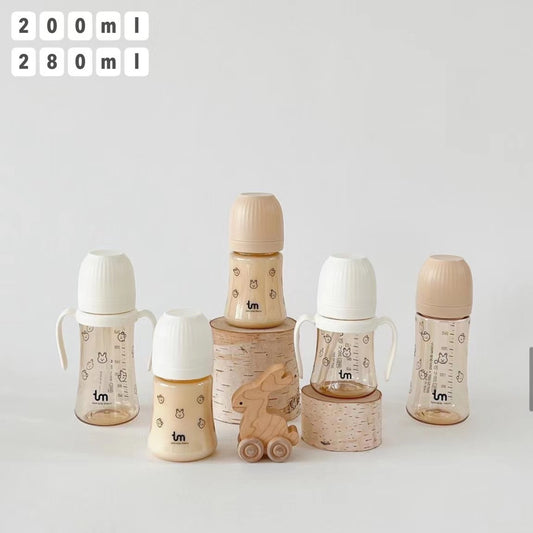 Tovi And Molly Dot Bunny Straw Cup PPSU 280ml/180ml - tm兔子吸管杯