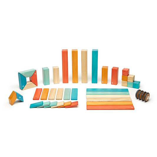 42-Piece Set
Magnetic Wooden Blocks
Tegu Classics