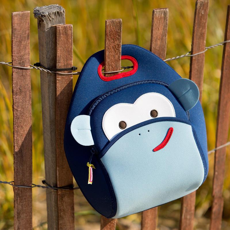 Blue Monkey Lunch Bag
