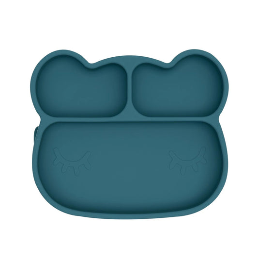 Bear Stickie Plate（Blue Dusk）