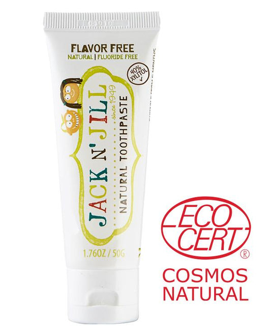 Jack N' Jill Flavor Free Natural Toothpaste 50g