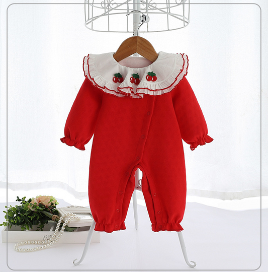 小樱桃圆领年服-a7510