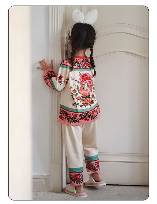 N101075 兔兔爱丽丝旗装家居服