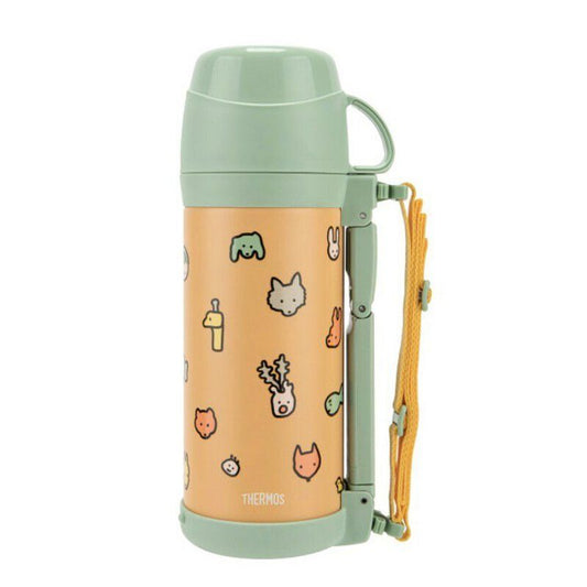 Thermos×Zeroper Zero 橘色+背带保温杯 1000ml