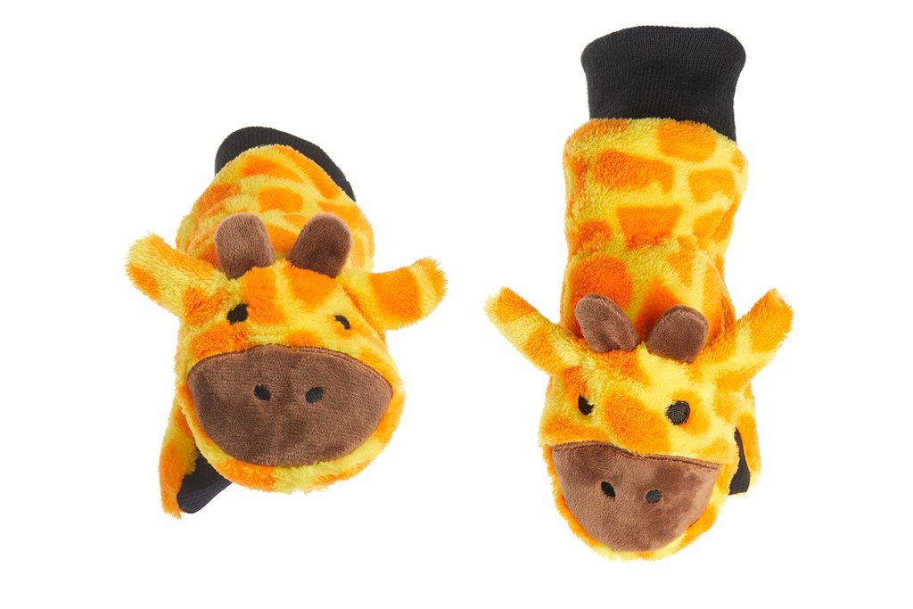 Kids Puppet Mittens - Giraffe