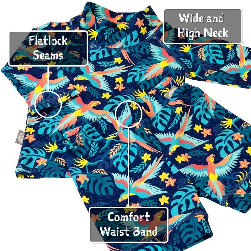 Sun & Splash 2-PC UV Suit | Parrot