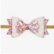 Sprinkle Bow Baby Headband