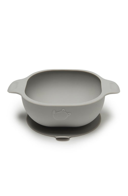 Silicone Snack Bowl - Silver Grey