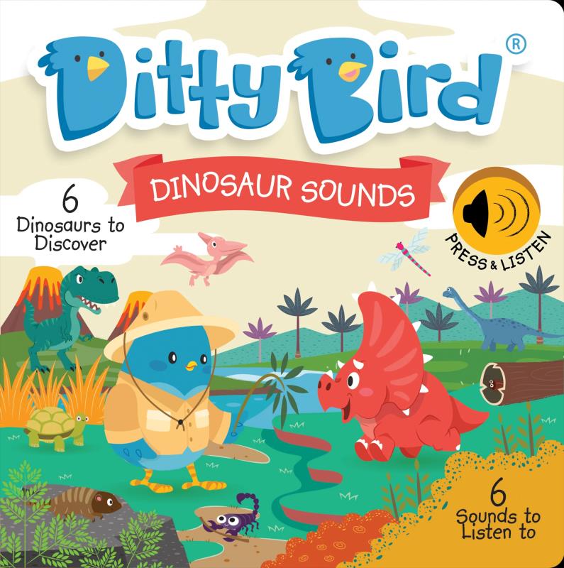 NEW! DITTY BIRD - DINOSAUR SOUNDS