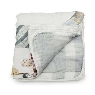 Muslin Quilt Blanket - London