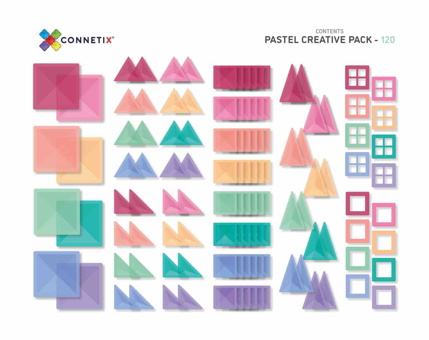 120 Piece Pastel Creative Pack US